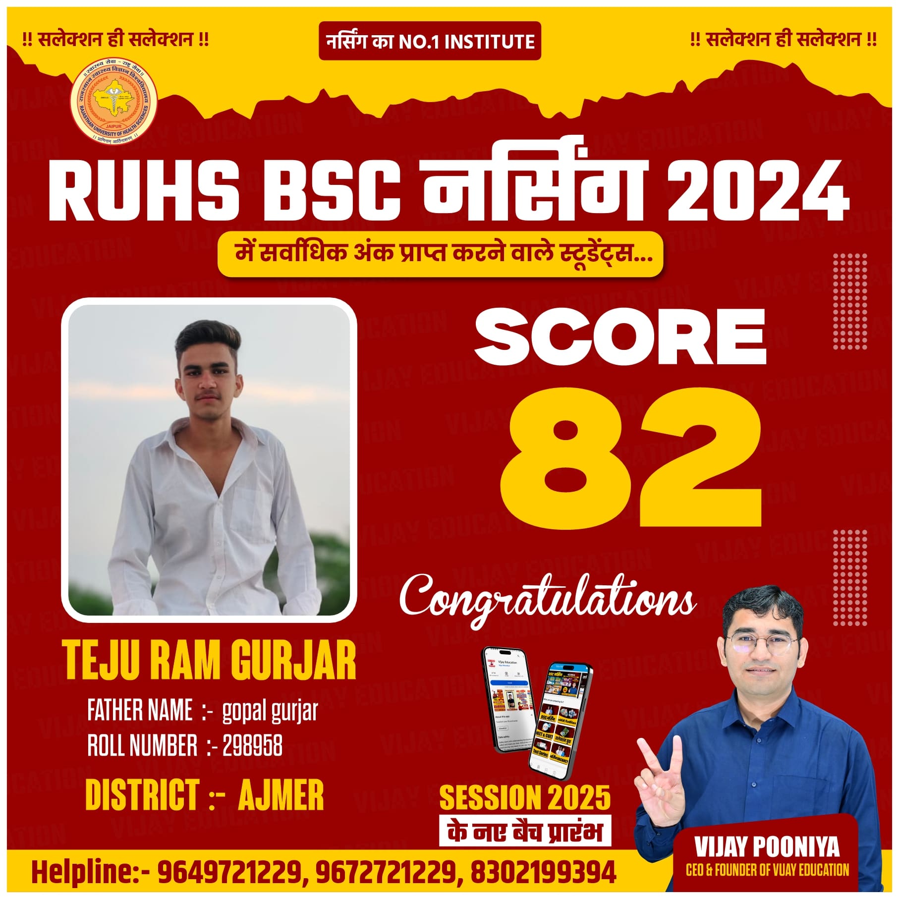 TEJU RAM GURJAR